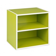 Raft 2 polite verde Cubo 35x29.2x35 cm