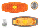 Lampa semnalizare laterala Hyundai H-100, 01.2004-; Santa Fe (Sm), 02.2001-03.2006; Kia K-2500/K-2700, 01.2005-, fata, Stanga = Dreapta, portocaliu,