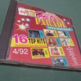 CD 16 TOP -HITS INTERNATIONAL 4 / 92 HIT PARADE ORIGINAL