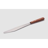 Spatulă din inox pentru amestecare materiale &ndash; lamă flexibilă 190 mm