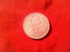 Moneda 1 koroana 1915 Austria Fr.Josef ,argint ,cal.AUNC