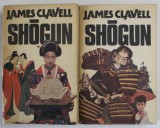 SHOGUN , VOLUMELE I - II de JAMES CLAVELL , 1992 , PREZINTA HALOURI DE APA