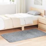 VidaXL Covor shaggy cu pom &icirc;nalt, NAVARRA, gri argintiu, 80x150 cm