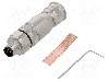 Conector M8, 3 pini, clasa etanseitate IP67, HARTING - 21023691301
