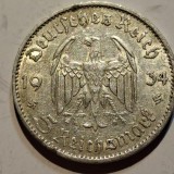 Germania Nazista 5 reichsmark 1934 E argint