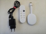 Google Chromecast cu Google TV (HD) - Model G454V, Full HD 1080p HDR, 1.5GB RAM, 8GB Stocare