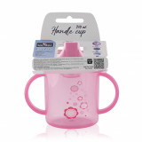 Cana cu manere si cioc 12 luni+ 210 ml Pink, Lorelli