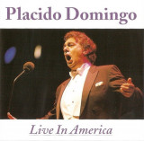 CD Placido Domingo &lrm;&ndash; Live In America, original, Clasica