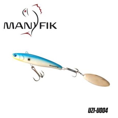 SPINNERTAIL MANYFIK UZI U04 10CM 28G foto