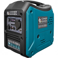 Generator de curent 2.0 kW inverter - benzina - insonorizat - Konner & Sohnen - KS-2000i-S