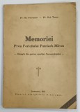 MEMORIEI PREA FERICITULUI PATRIARH MIRON - OMAGIU ...de GH. COTOSMAN si OCT . TURSA , 1939