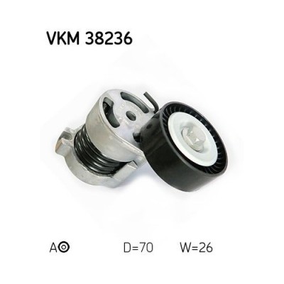 SKF rola intinzator, curea transmisie foto