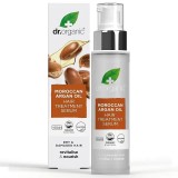 Serum tratament pentru par cu ulei de argan Dr Organic 100 ml