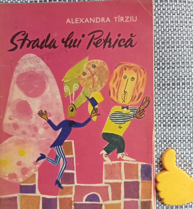 Strada lui Petrica Alexandra Tirziu ilustratii Lia Sasz