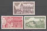 Cehoslovacia 1955 - Orașe, clădiri, vederi, arhitectura, serie neuzata