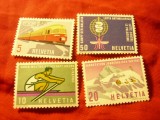 Serie Elvetia 1962 -Evenimente , 4 valori