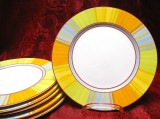 SET FARFURII PORTELAN TIRSCHENREUTH BAVARIA FARFURII MIC DEJUN / TORT 21 CM
