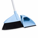 Mătură Manuală 2 &icirc;n 1 cu Colector pentru Podele, Albastru