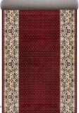 Traversa Covor, Lotos 588, Rosu, Latime 80 cm, Diverse Dimensiuni, 1800 gr/mp