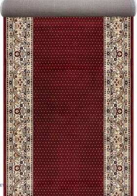 Traversa Covor, Lotos 588, Rosu, Latime 80 cm, Diverse Dimensiuni, 1800 gr/mp foto