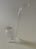 Magnifica pipa de coniac din cristal de Boemia din anii &#039;70, de provenienta cehoslovaca (1)