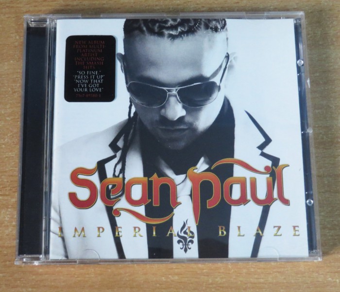 Sean Paul - Imperial Blaze CD (2009)
