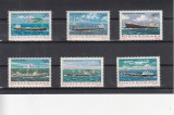 ROMANIA 1979 LP 988 NAVE MARITIME DE MARE TONAJ SERIE MNH