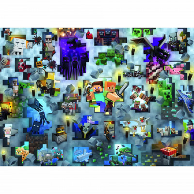 Puzzle Provocarea Minecraft, 1000 Piese foto