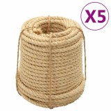 Fr&acirc;nghii de sisal, 5 buc., 20 mm, 100 m