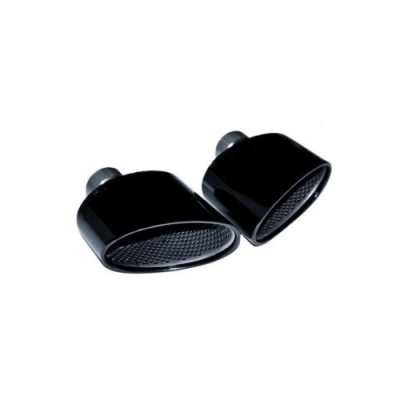 Ornament de toba compatibil Audi model tip RS Negru Cod: TY001BL Automotive TrustedCars foto