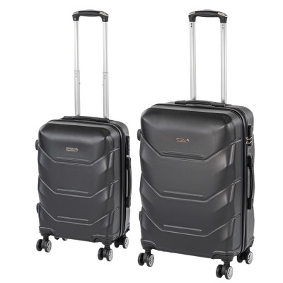 TraveLux Max V gurul&amp;oacute;s bőr&amp;ouml;nd szett fekete foto