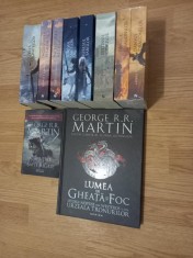 George R R Martin - Pachet saga Cantec de gheata si foc foto