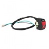 Intrerupator ON/OFF Moto Scuter ATV Prindere Teava 12V 10A Universal Impermeabil Diametru 22-25mm