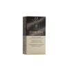 Vopsea de par permanenta Apivita My Color Elixir 6.18, Blond Inchis Cenusiu Perlat, acoperire fire albe, 50ml + balsam 2x15ml