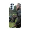 Husa compatibila cu Oppo A74 5G, Viceversa, model Ragnar Fight Vikings, Silicon, TPU, Transparent, Carcasa
