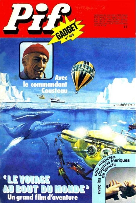 Revista Pif Gadget, nr. 400 (noiembrie 1976). In limba franceza