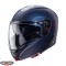 Casca modulabila pentru scuter - motocicleta (flip-up) Caberg model Horus X albastru mat Pinlock ready &ndash; lentila Pinlock inclusa S (55/56cm)