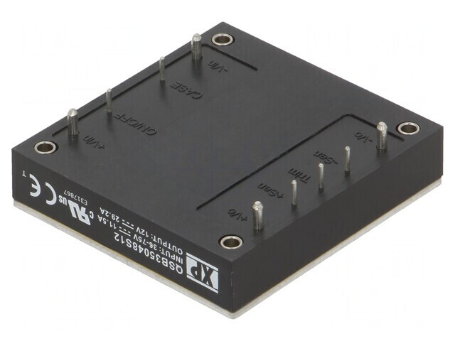 Convertor DC/DC 350W 18-75V la 12V 29.2A THT