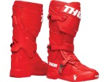 Cizme Moto THOR Radial Rosii Marimea 9 MBS, Echipament Protectie PR