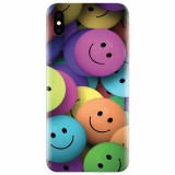 Husa silicon pentru Apple Iphone X, Smiles