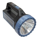 Lanterna LED USB + SOLAR 400lm negru albastru TD-3600S