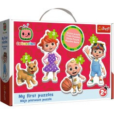 PUZZLE TREFL BABY CLASIC COCOMELON 14 PIESE