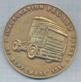 AZ 61 MEDALIE AUTOMOBILISM -INAUGURATION PEGASO BRECE 29SEPTEMBRIE1989 -TIRURI, Europa