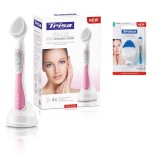 Set igiena si curatare faciala cu perie faciala Trisa Sonic Visage si rezerva Trisa Sonic Visage - NOU