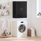 vidaXL Dulap de perete Stejar Negru 69,5 x 34 x 90 cm Lemn compozit 879512
