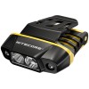 Lanterna Frontala Nitecore NU11, 150 Lumeni, USB-C, Senzor IR, Clip-on, Mod Rosu, IPX5, Reincarcabila, Alergare, Camping, Pescuit, Negru