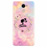 Husa silicon pentru Huawei Enjoy 7 Plus, Barbie icon