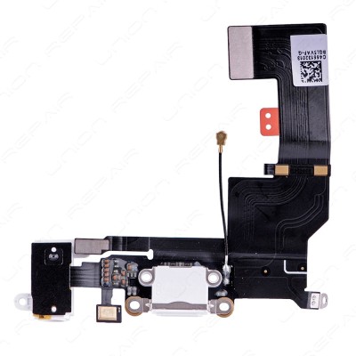 Flex incarcare iPhone SE, Alb foto