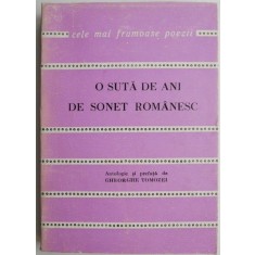 O suta de ani de sonet romanesc &ndash; Gheorghe Tomozei