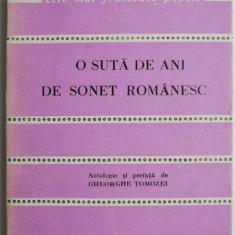 O suta de ani de sonet romanesc – Gheorghe Tomozei